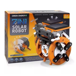 Robot solar 7 in 1 chạy pin năng lượng mặt trời