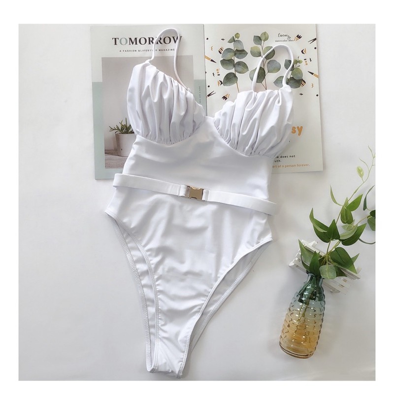 [BKN394] <ÂU> BODYSUIT NHÚN NGỰC KÈM BELT RỜI 3 MÀU | BigBuy360 - bigbuy360.vn