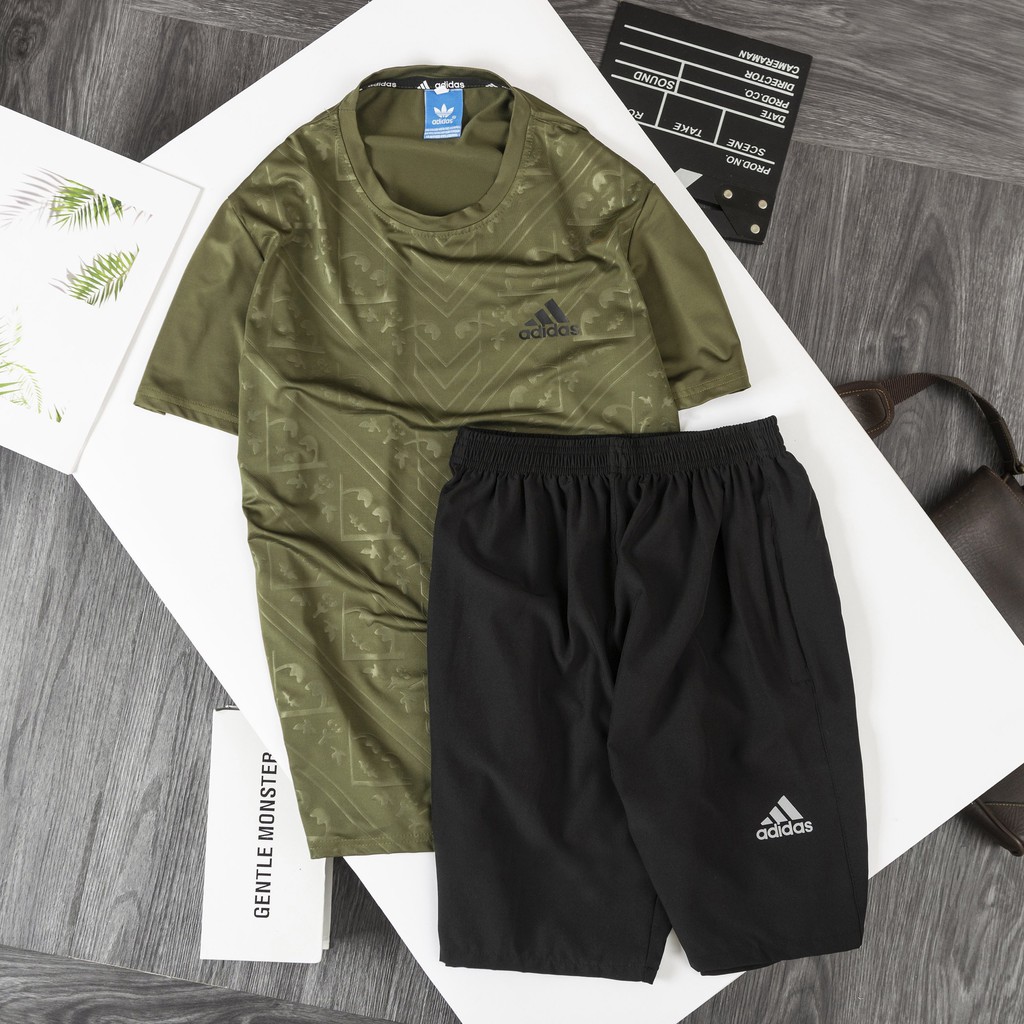 BÁN SỈ BỘ THỂ THAO NAM 4 MÀU VÂN CHÌM CỔ TRÒN M02 | BigBuy360 - bigbuy360.vn