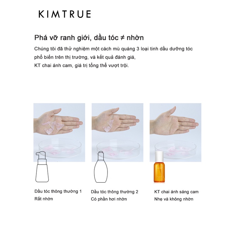 Dầu cam KIMTRUE chăm sóc tóc chất lượng cao 80ml