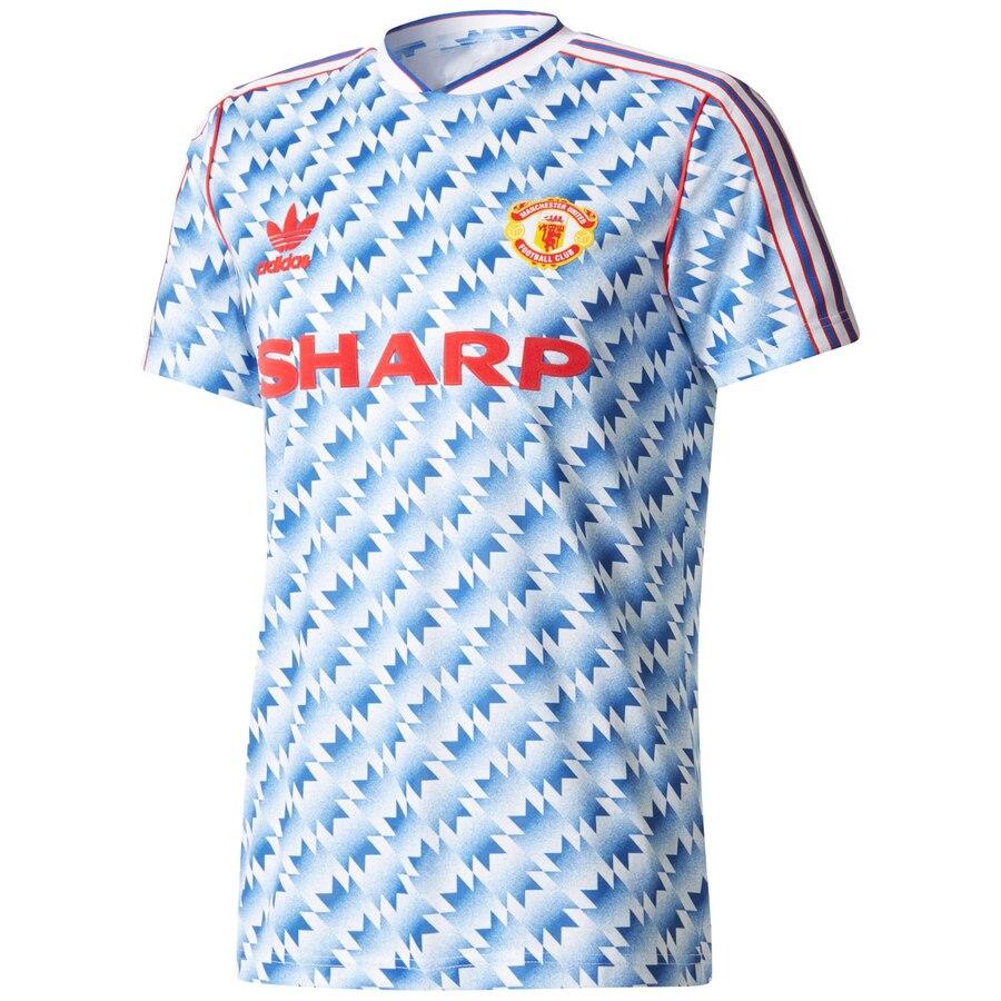 Áo Thun Đá Banh Adidas Manchester United 1990 Nhập Khẩu Từ Anh