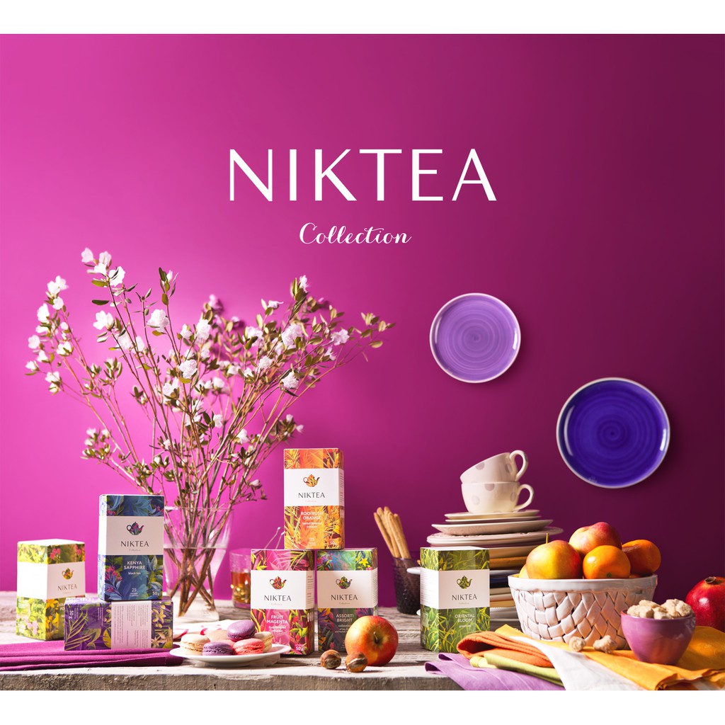 Niktea Teabags Collection - BST Trà kết hợp các loại thảo mộc thiên nhiên