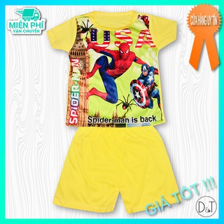 Đồ bộ siêu nhân 3d bé trai