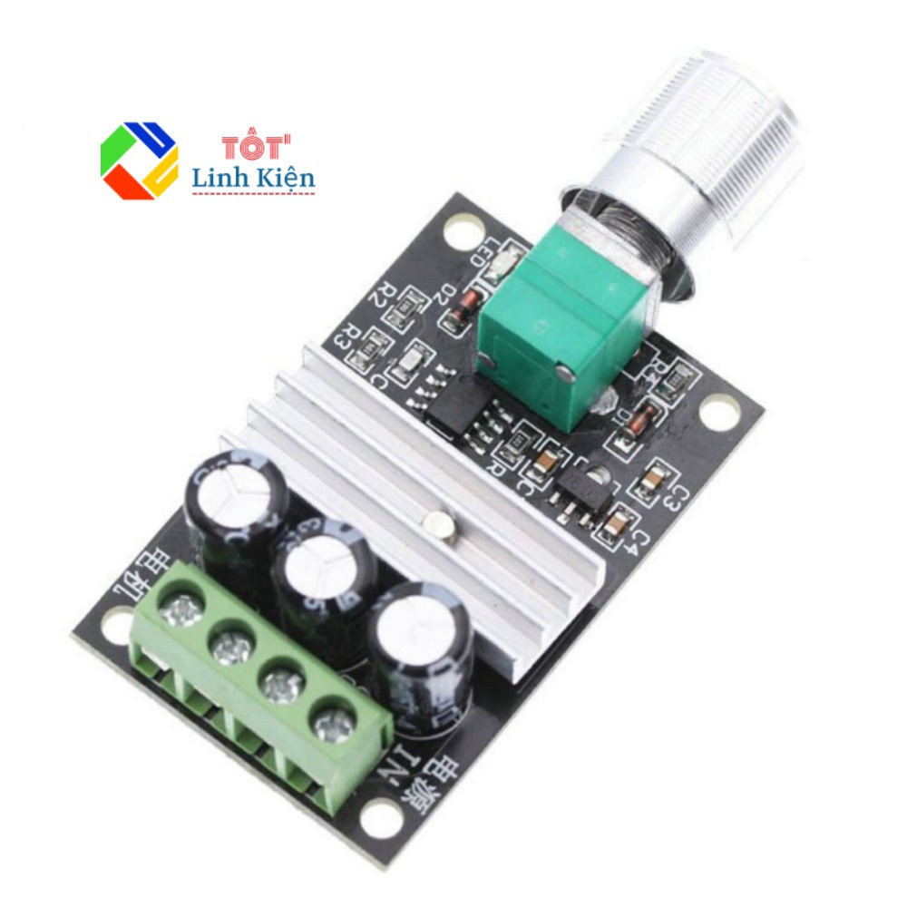 Module Điều Khiển Tốc Độ Động Cơ PWM Motor DC 6V-28V 3A 80W - Có Đảo Chiều