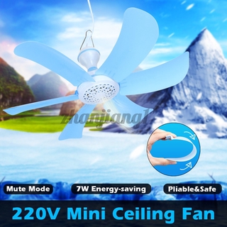 Quạt Treo Trần Mini 6 Cánh