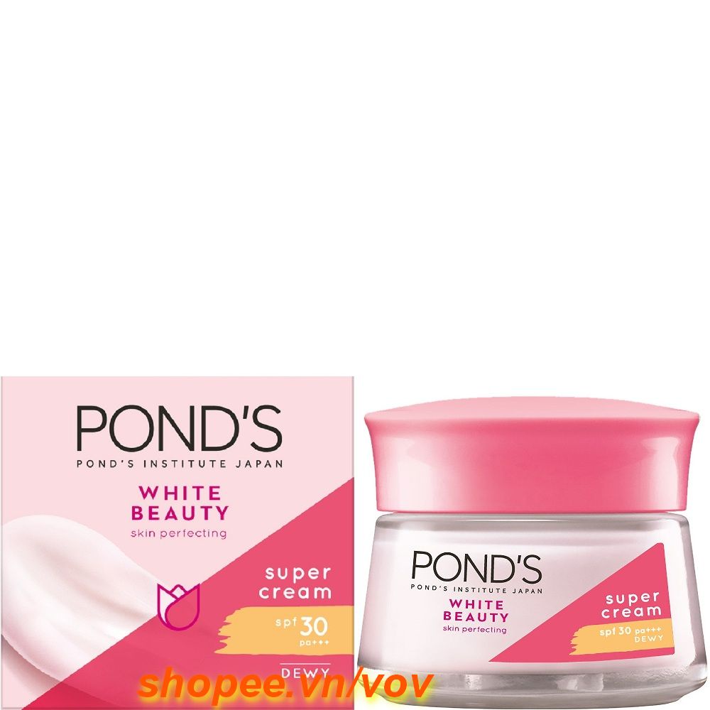 Kem Dưỡng Da 30g Trắng Hồng Rạng Rỡ Ponds White Beauty Ban Đêm Chính Hãng.