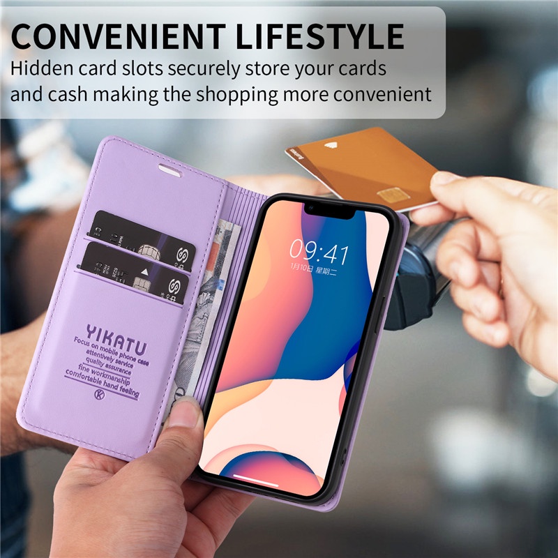 Ốp Lưng Thời Trang Samsung Note10 Note10 + Note9 S22 Plus S23 ultra S24 ultra Flip Bracket Ánh Sáng Đơn Giản Còn Hàng Vỏ Mềm Vỏ Điện Thoại Thẻ Sang Trọng Ví Từ Tính Bao Da
