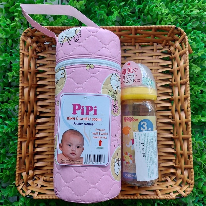 TÚI Ủ ĐƠN/ĐÔI GIỮ NHIỆT BÌNH SỮA 60ML-300ML