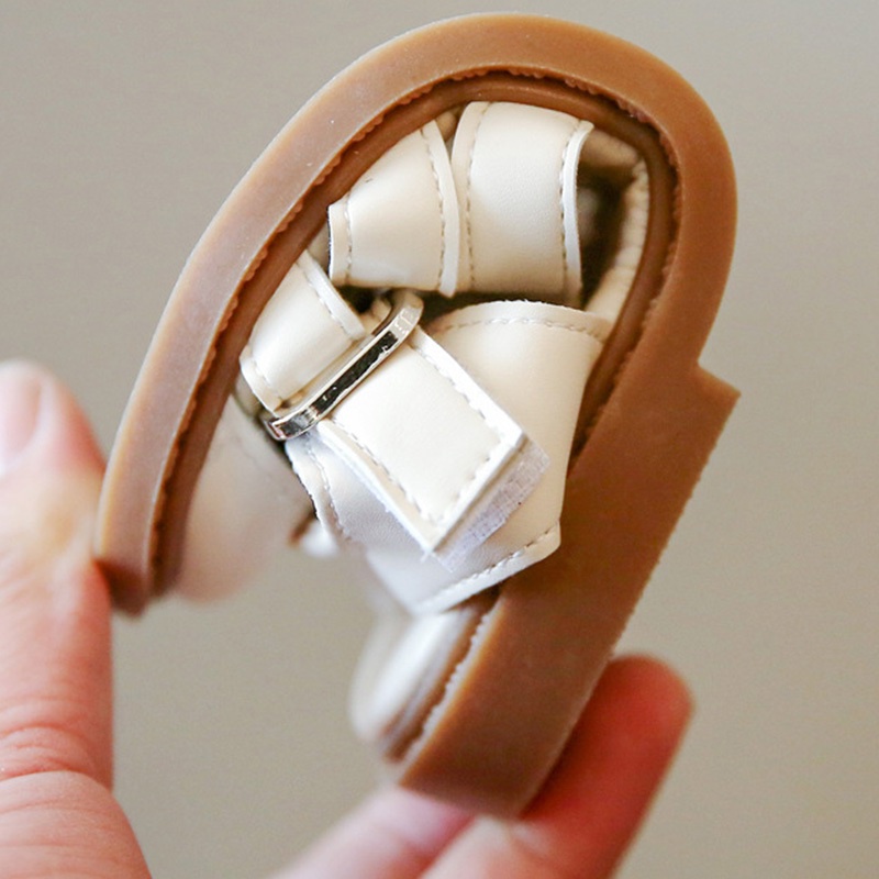 Giày Sandal Đế Mềm Hở Ngón Phong Cách Công Chúa Thời Trang Mùa Hè Hàn Quốc Cho Bé Gái