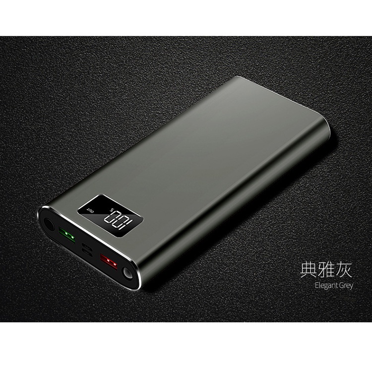 Pin Sạc Dự Phòng 20000 mAh Sạc Nhanh QC3.0 Vỏ Hợp Kim Nhôm