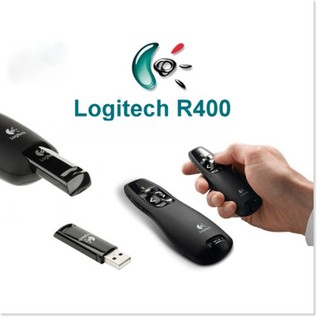 Bút trình chiếu logitech r400 chính hãng bút trình chiếu slide powerpoint laser
