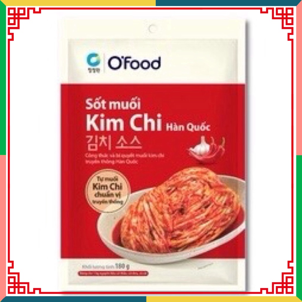Combo 2 sốt muối kim chi O'food 180g/gói