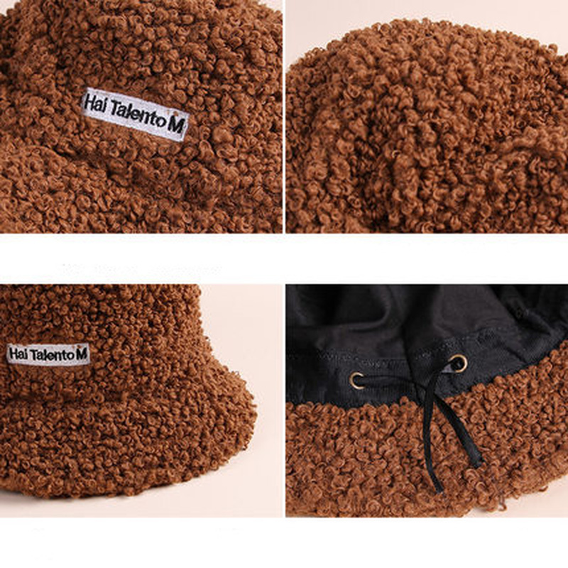 Mũ tai bèo PANAMA bằng vải lông mềm mại đáng yêu cho nữ