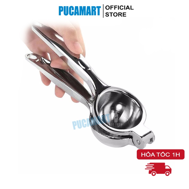 Dụng Cụ Vắt Chanh INOX Cao Cấp PUCA, Đồ Ép Chánh, Lấy Nước Cốt Chanh, Tắc Dễ Dàng