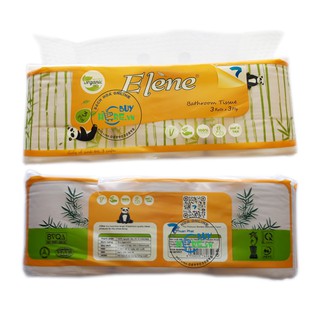 Giấy Vệ Sinh Elene than Tre lốc 3 cuộn
