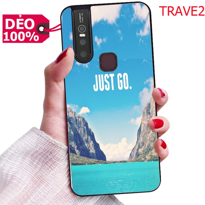 Ốp Lưng Vivo Đủ Dòng Dẻo TO TRAVEL IS TO LIVE  cho V11i/S1/Y71/Y69/Y53/Y55/Y55S/Y55L/V5/V5S/Y67/V7/V7 Youth/V7 Plus/V9