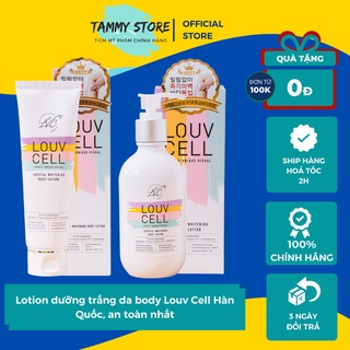 Lotion dưỡng trắng da body Louv Cell Hàn Quốc, an toàn nhất