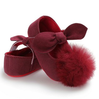 Giay baby màu đỏ cho bé