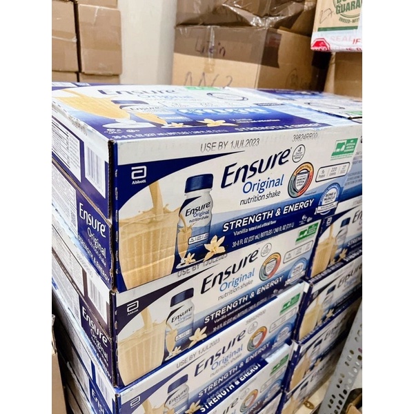 Sữa Ensure Mỹ nước 237ml/chai - thùng 16chai