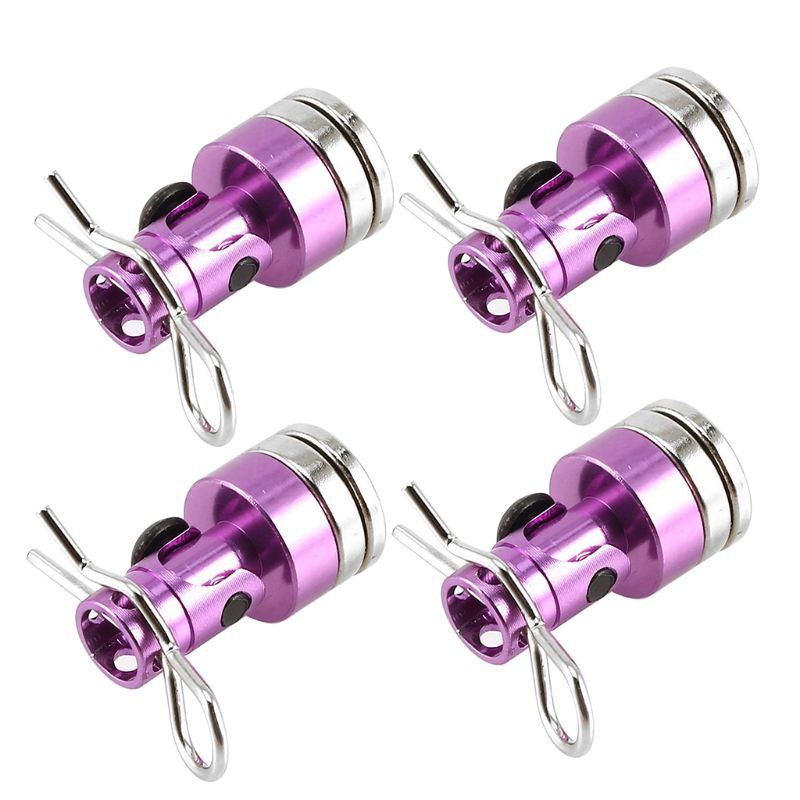 4 cái Từ tính Tàng hình Cơ thể Vô hình Gắn kết Liên hệ Cột Vỏ + Clip cho 1/10 RC Drift Car Traxxas HSP Sakura Redcat