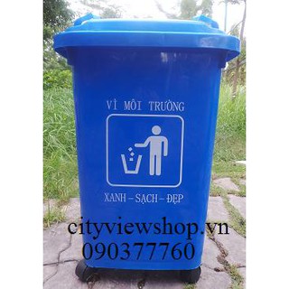 Thùng rác nhựa 60 lít
