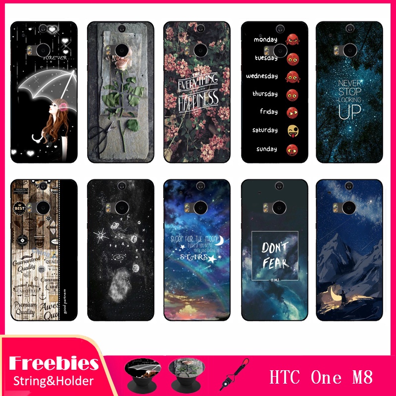 Ốp Lưng Điện Thoại Kiểu Dáng Thời Trang Dành Cho HTC One M8