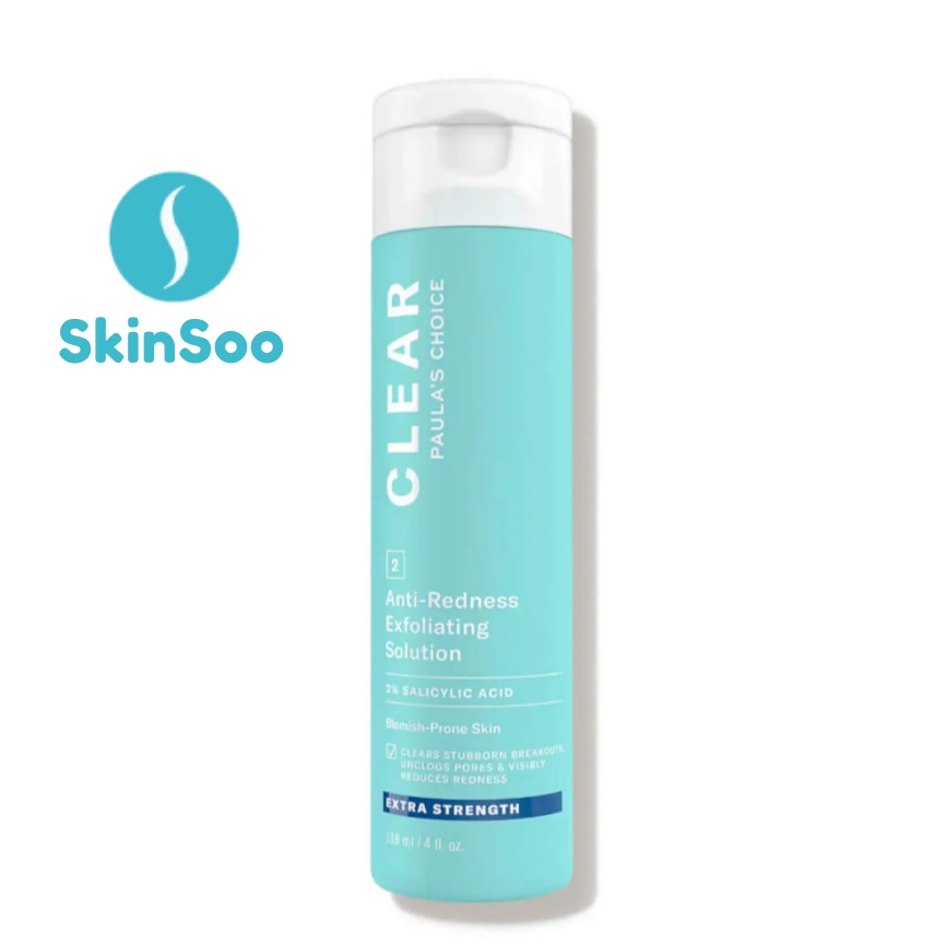 [𝐀𝐔𝐓𝐇] 𝐁𝐇𝐀 𝐂𝐡𝐨 𝐃𝐚 𝐌𝐮̣𝐧 𝐒𝐮̛𝐧𝐠, 𝐕𝐢𝐞̂𝐦 -- Paula's Choice CLEAR Anti-Redness Exfoliating Solution Extra Strength 2% BHA