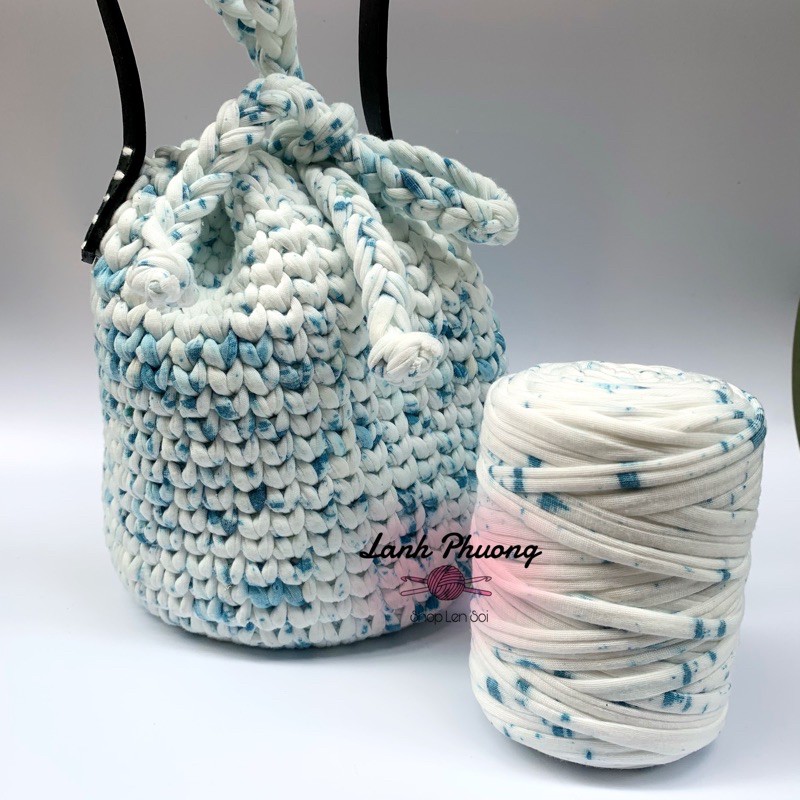 Sợi Vải Việt Nam Cuộn 250gr Đan Móc Túi Xách, Thảm Sàn, Đồ Handmade