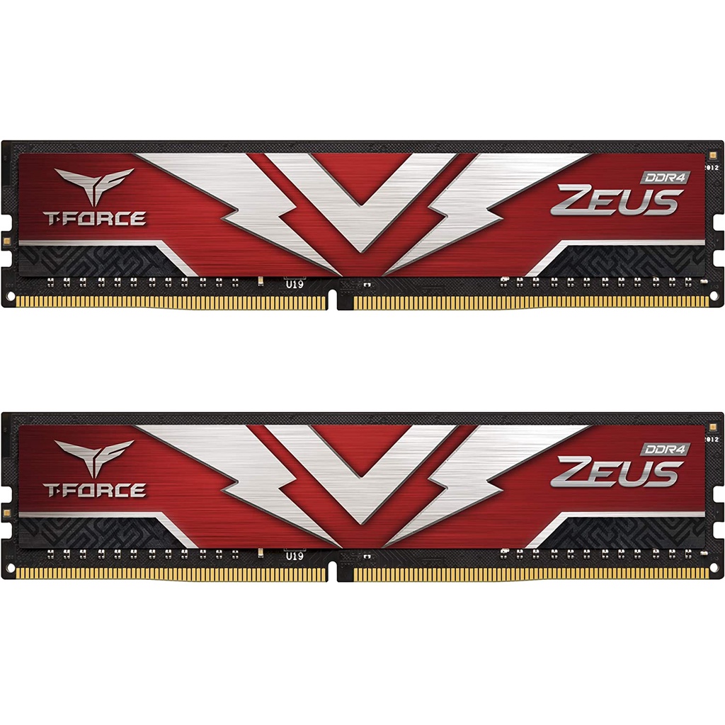 Ram 8GB Teamgroup Zeus DDR4 3200MHz Tản Đỏ Chính Hãng Viễn Sơn Phân phối