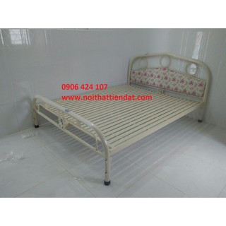 giường sắt đơn 1m6.