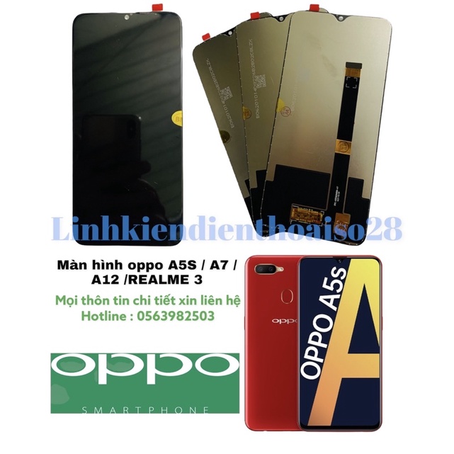 MÀN HÌNH OPPO A5S / A7 / A12 / REALME 3