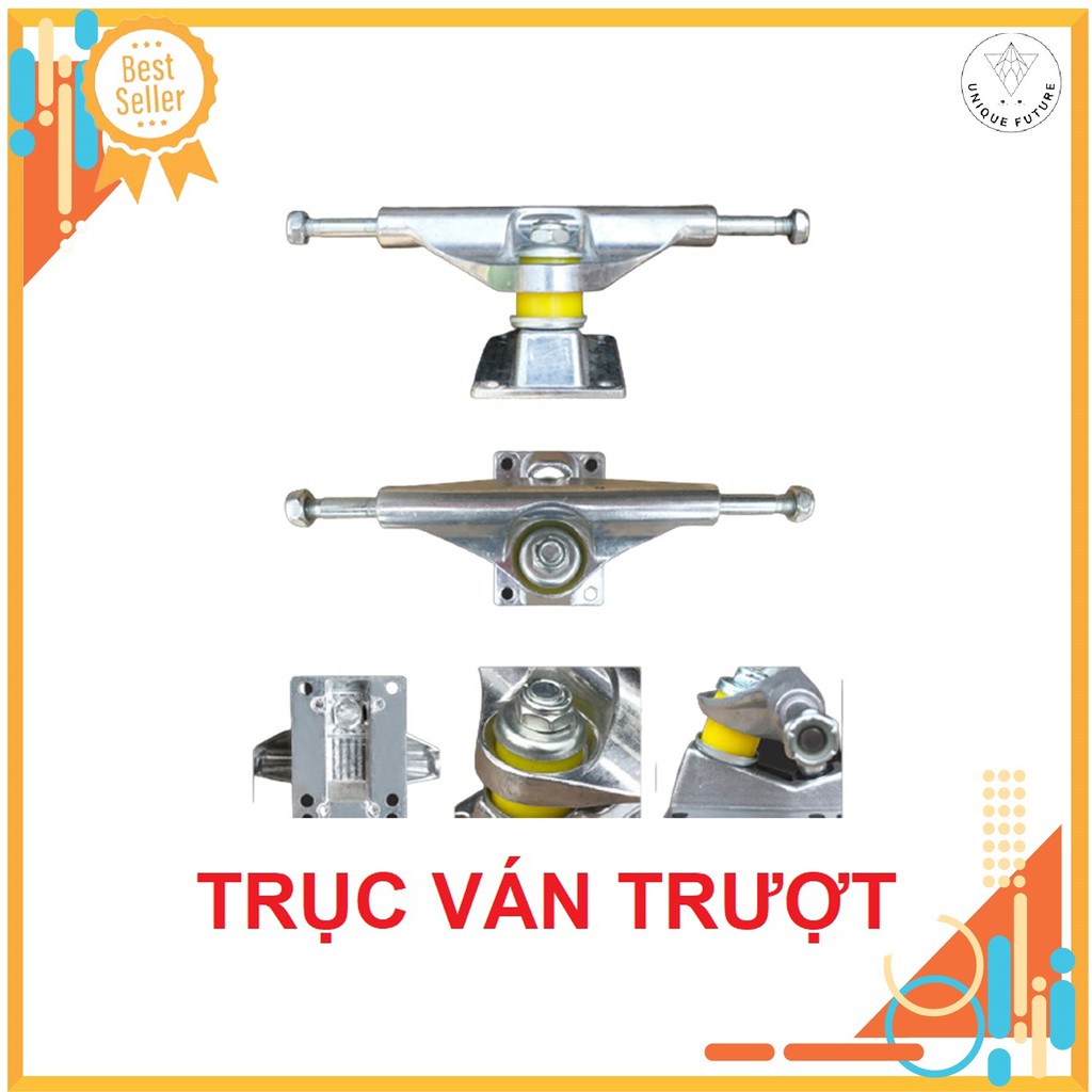 Trục - Mặt ván - Bánh ván trượt thay rời