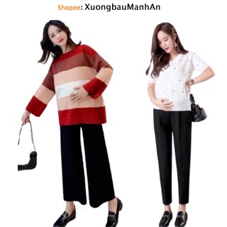 [SỈ] Quần BẦU ống rộng-baggy chất vải tuyết mưa mặc mát nhẹ