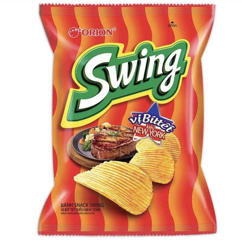 Snack Swing Vị Bít Tết 90G