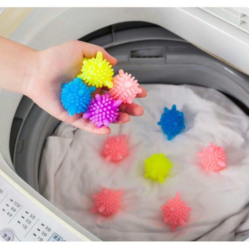 10 BÓNG GIẶT NHÍM CẦU GAI GIẶT ĐỒ MÁY GIẶT SIÊU SẠCH