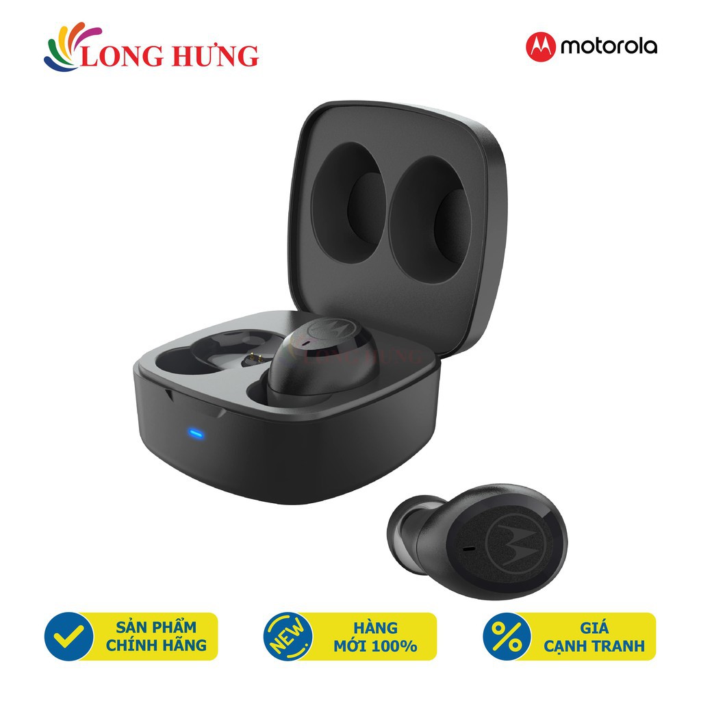 Tai nghe Bluetooth True Wireless Motorola Verve Buds 100 - Hàng chính hãng