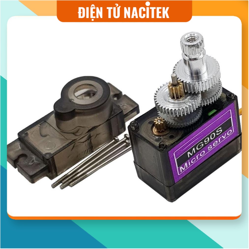 [NSHOP] Servo MG90S (Bánh răng kim loại) - V943