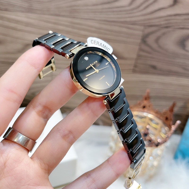 Đồng Hồ Nữ Anne Klein Black