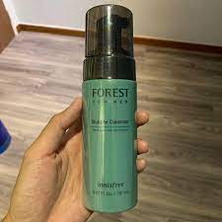 Sữa rửa mặt tẩy tế bào dạng bọt innisfree Forest for men Bubble Cleanser 150ml
