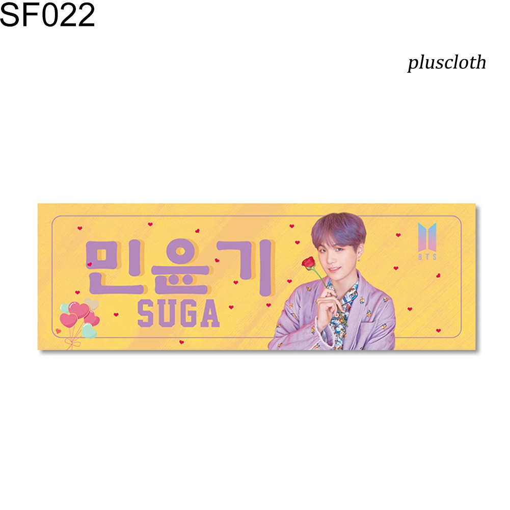 Banner Cổ Vũ Nhóm Nhạc Bts Jin Jungkook