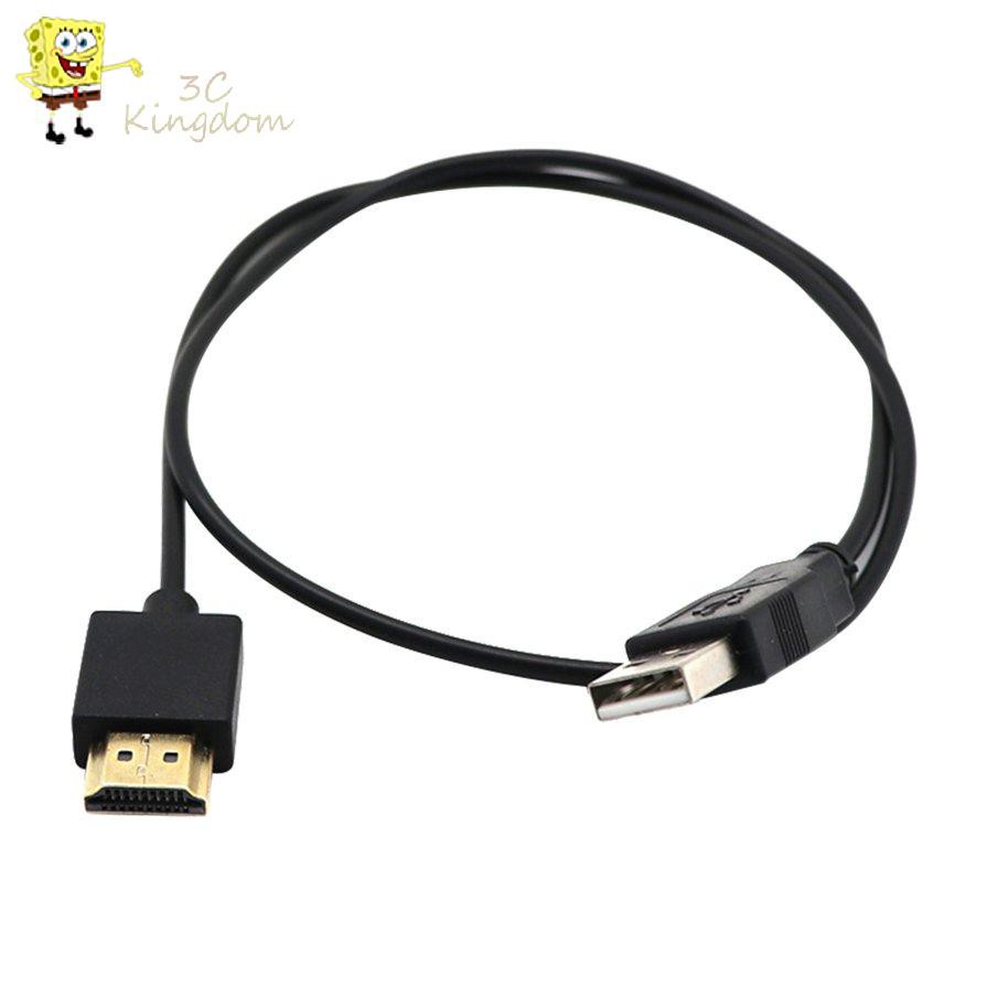 Dây Cáp Sạc Dài 0.5m Chuyển Đổi Usb Sang Hdmi X3Ckingdomx