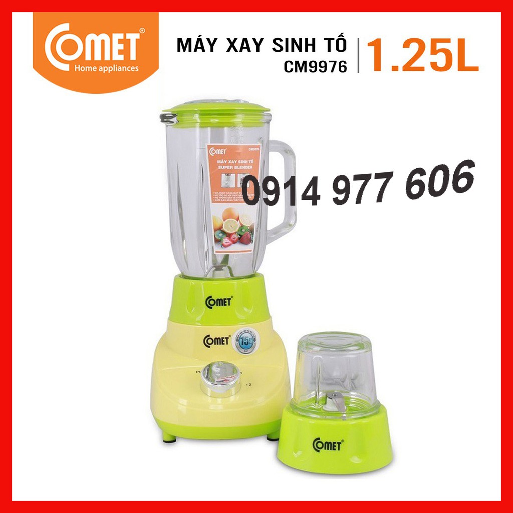 Máy Xay Sinh Tố đa năng 1.25L COMET - CM9976