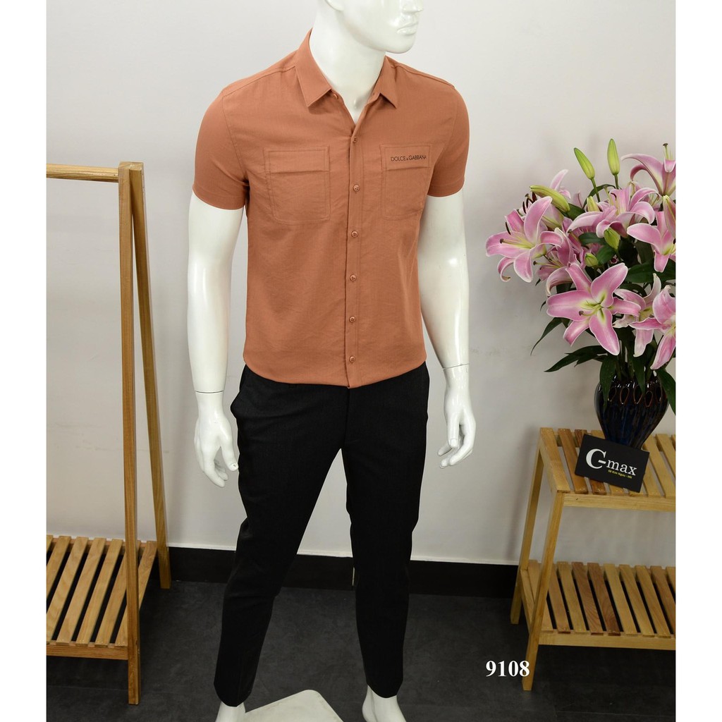 Áo sơ mi nam tay ngắn họa tiết thổ cẩm cực đẹp trai thời trang đi biển du lịch | BigBuy360 - bigbuy360.vn