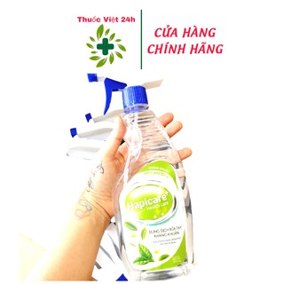 Nước Rửa Tay Diệt Khuẩn HapiCare 500ml