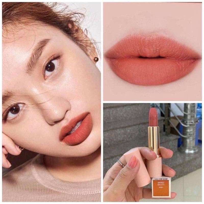 Son Thỏi Siêu Nhẹ Môi Espoir Lipstick No Wear Red Vibe Collection