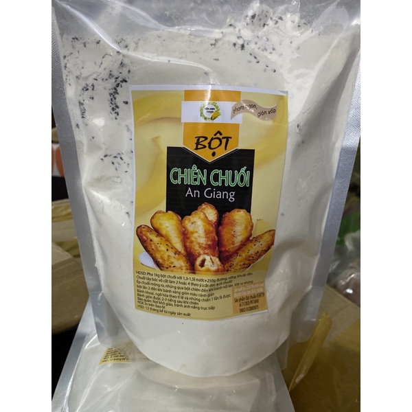 Bột chiên bánh chuối thơm ngon đóng gói 1kg
