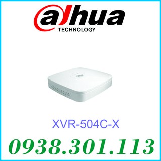Đầu ghi hình hdcvi/tvi/ahd và ip 4 kênh dahua xvr504c-x1