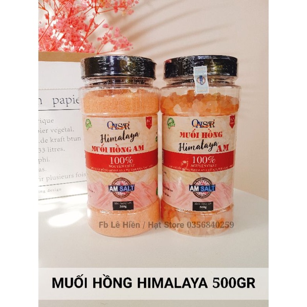 Muối hồng Himalaya AM 500gr