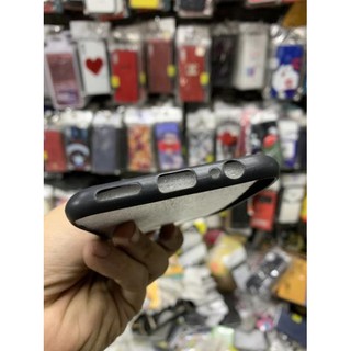 Ốp lưng Xiaomi redmi Note 9 dẻo đen Vân da AD_case shop