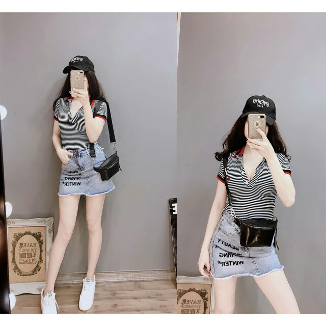 Áo phông cổ đức cos hàng loại 1